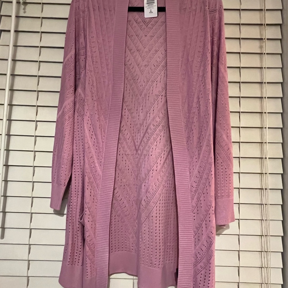 NWT Torrid Cardigan Sweater Pink plus size 2X